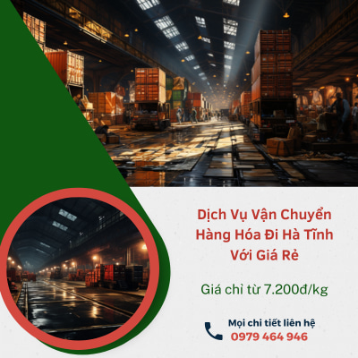 Xe tải chở hàng ghép đi Hà Tĩnh